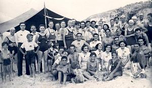 ROGER BRAQUESSAC 1934 SORTIE 1934 FAUBOURG ECKMULH A PORT AUX POULES